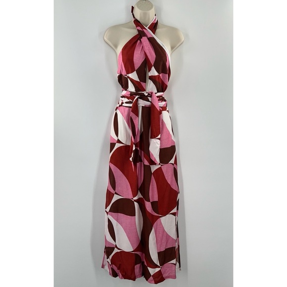 Anthropologie NWT Jets Lalita Wrap-Front Cover-Up Dress size 6/Small - Picture 3 of 10